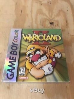 Wario Land II (nintendo Game Boy Color, 1999) Brand New Sealed! Livraison Gratuite