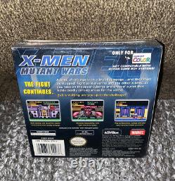 X-men Mutant Wars New Sealed! Rare Nintendo Gameboy Couleur Gbc Marvel / Activision