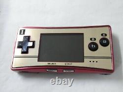 Y5831 Nintendo Gameboy Micro Console Famicom Couleur Japon X