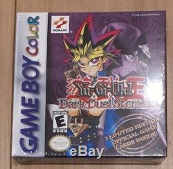 Yu-gi-oh Game Boy Couleur Dark Duel Stories Rare Withcards Marque Newithfactory Scellé