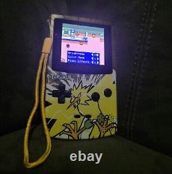 Zapdos Nintendo Game Boy Color Avec Écran OLED et Amplificateur de Volume