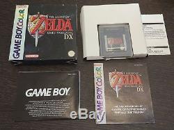 Zelda Link's Awakening DX Jeux Garçon Couleur Completo GB / Gbc Nintendo Pal Eur