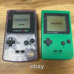 (junk) Nintendo Gameboy Console Pocket & Color Lot De 4